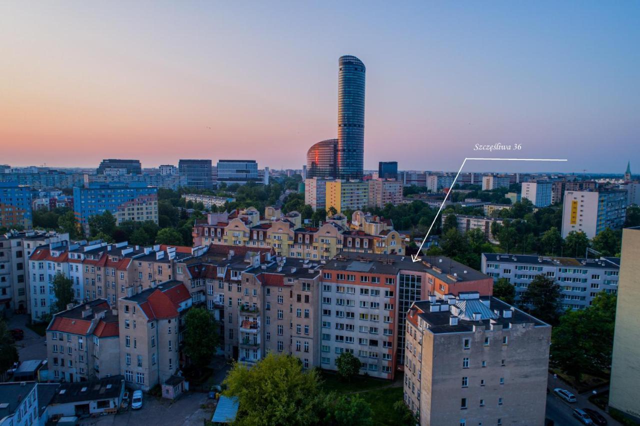 Studio Szczesliwa 36 Przy Skytower! Wroclaw Ngoại thất bức ảnh